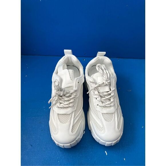Mesh Panel Lace Up Front Chunky Trainers size 6 - Picture 5 of 6